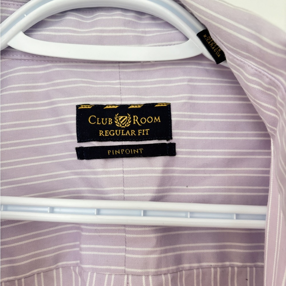 Purple Button down shirt